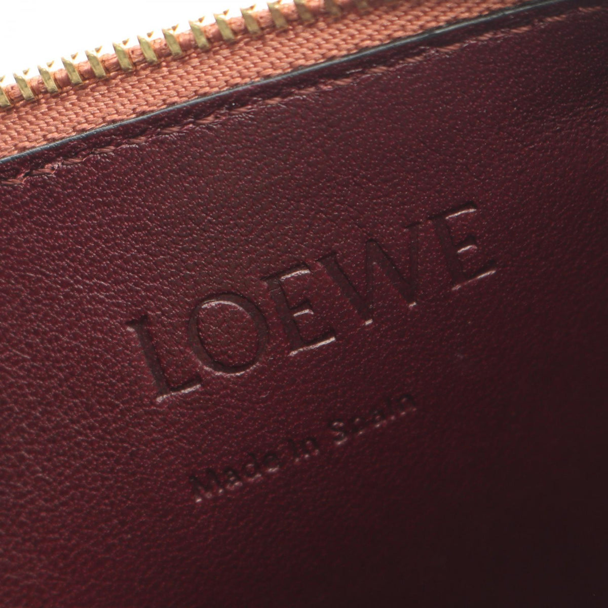 LOEWE GATE DOUBLE ZIP POUCH Gate double zip pouch Shoulder Bag Brown leather 113.54.Z43 2101220082949