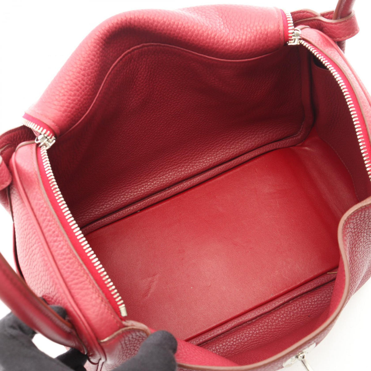 HERMES Lindy 30 Shoulder BagRuby Ruby Bordeaux Taurillon Clemence leather Taurillon Clemence 2101220083274