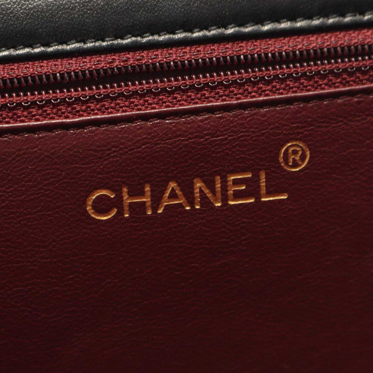 CHANEL Black Matelasse Full Flap Push Lock Lambskin (sheep leather) 2101220083564