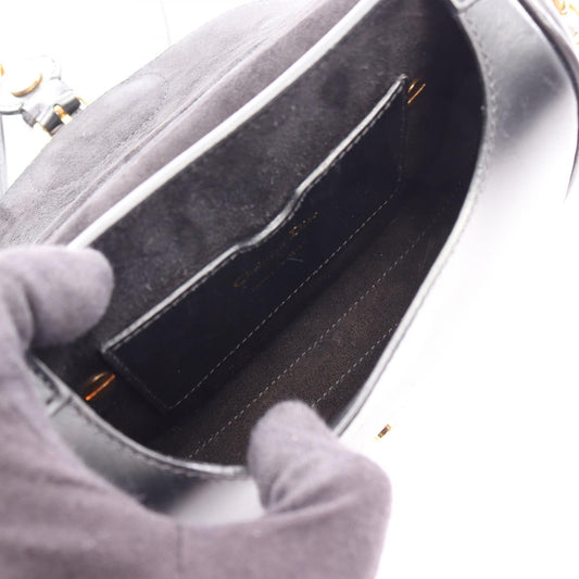 Dior BOBBY Small Shoulder Bag Black leather M9317UMOL 2101220083595