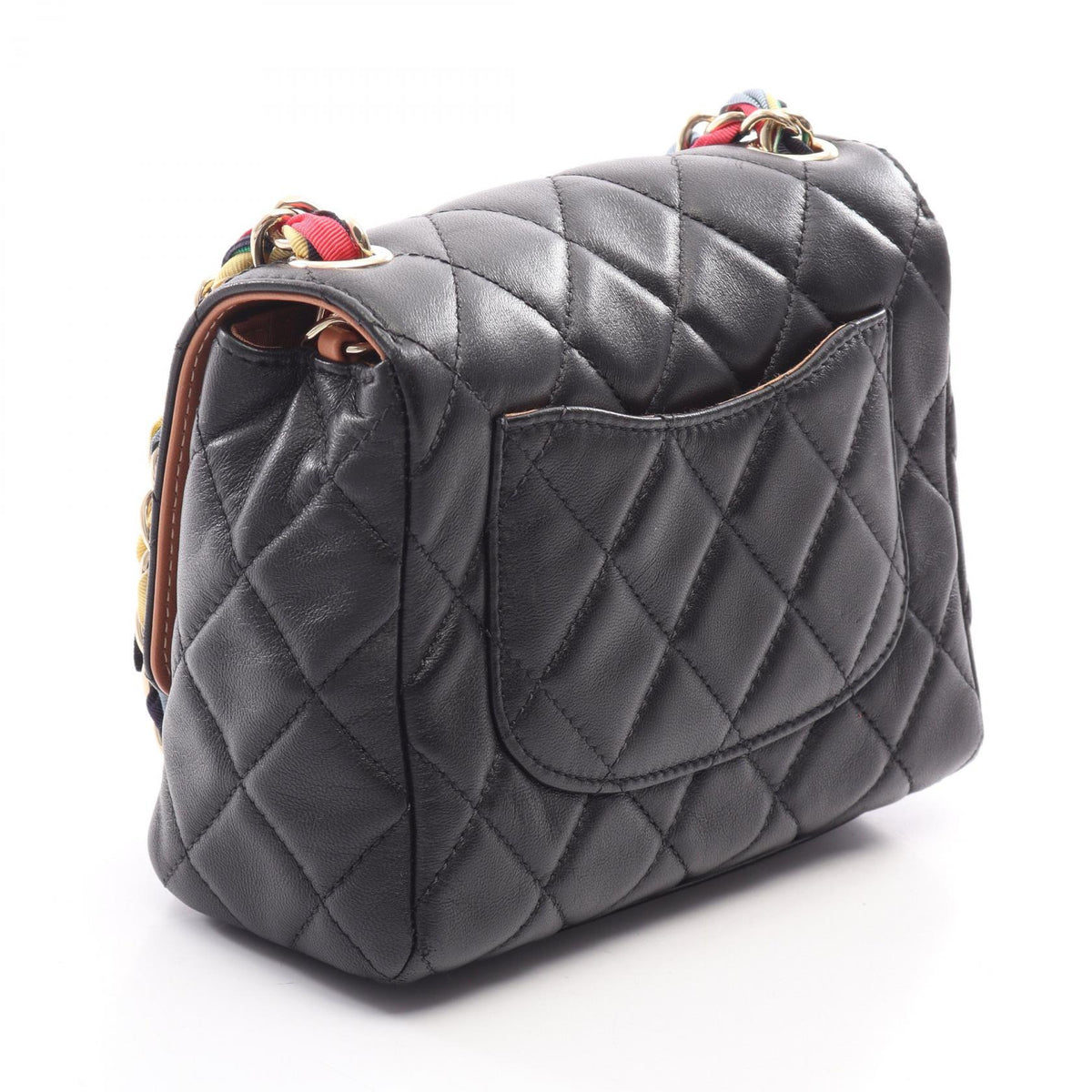 CHANEL Black Matelasse Lambskin (sheep leather) AS2411 2106800639865