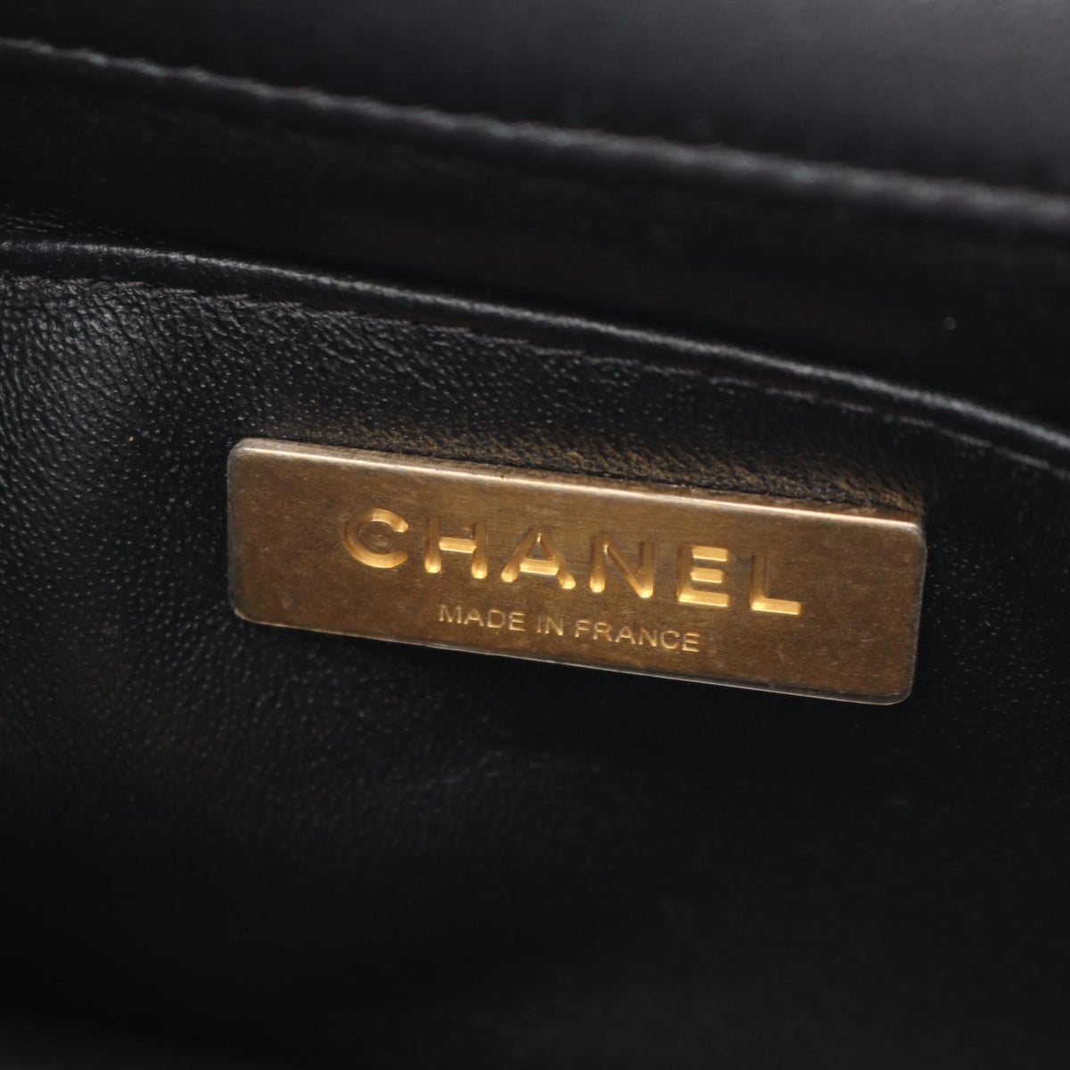 CHANEL Black Matelasse Lambskin (sheep leather) AS2599 2106800639902