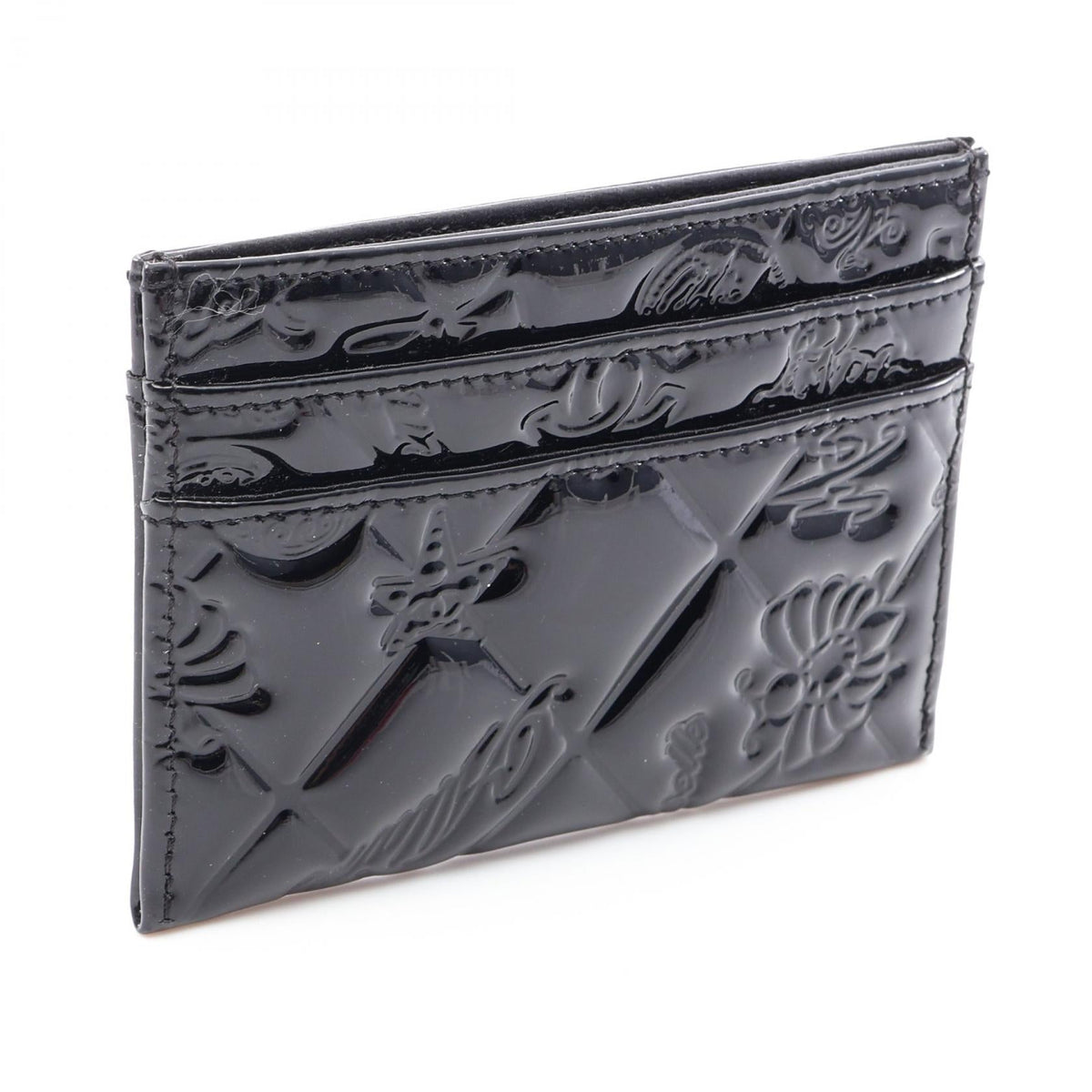 CHANEL Black icon Patent leather 2101220102944