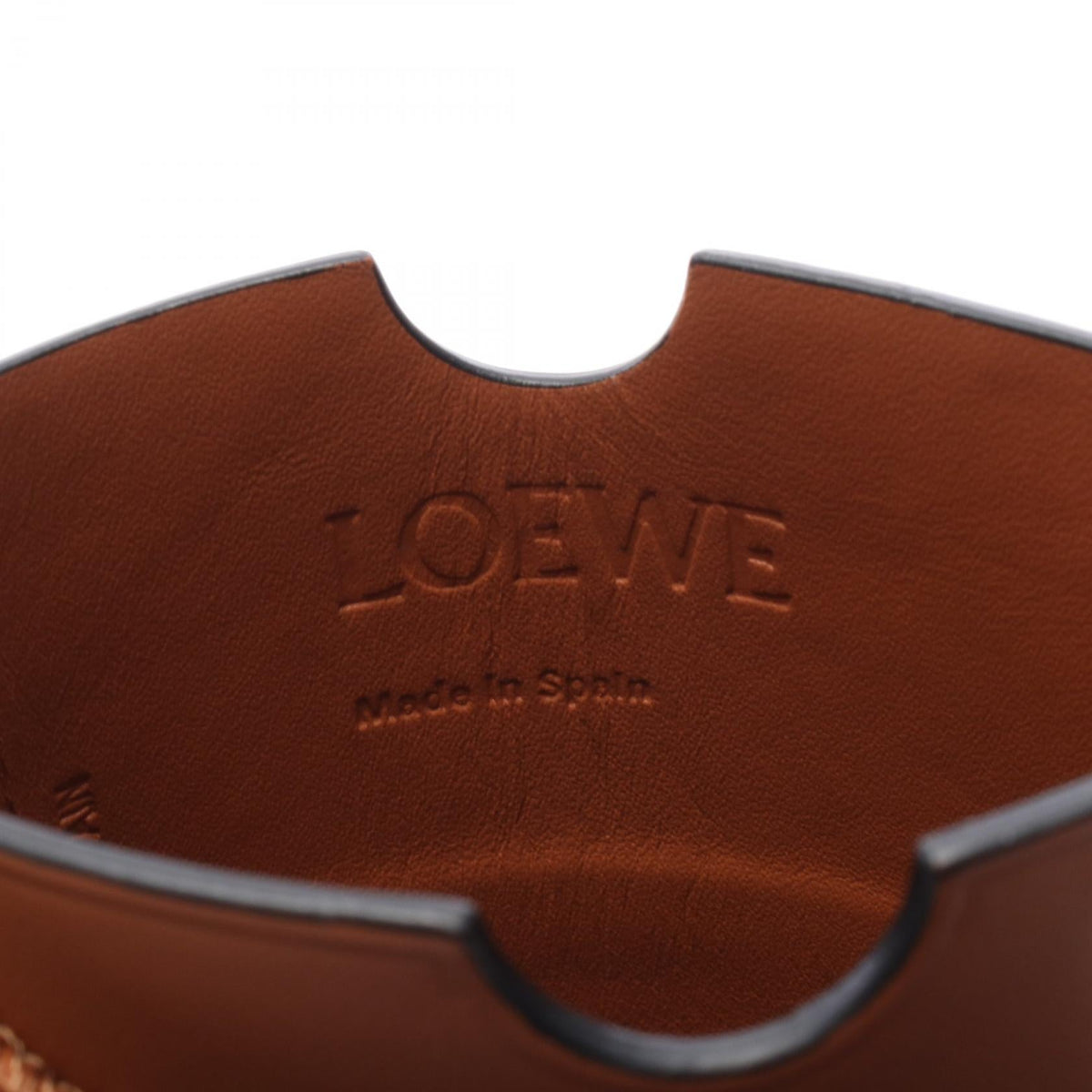 LOEWE GATE POCKET Shoulder Bag Brown leather 2101220080013