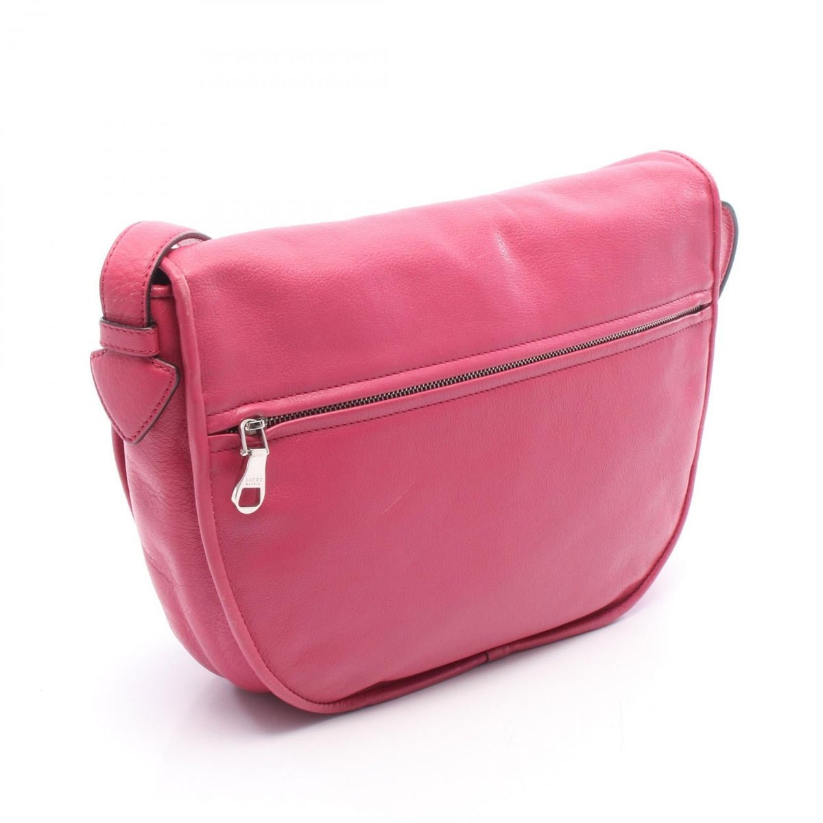 LOEWE Heritage Satchel Shoulder Bag Pink leather 2101220080068
