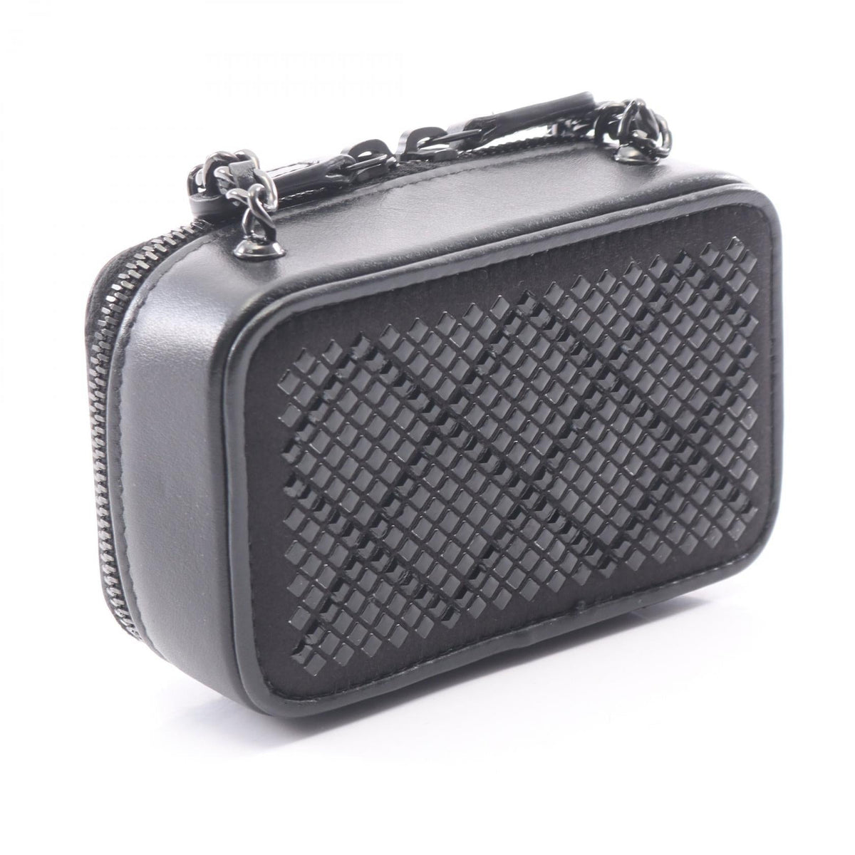 CHANEL Black Matelasse Mini Lambskin (sheep leather) 2101220080129