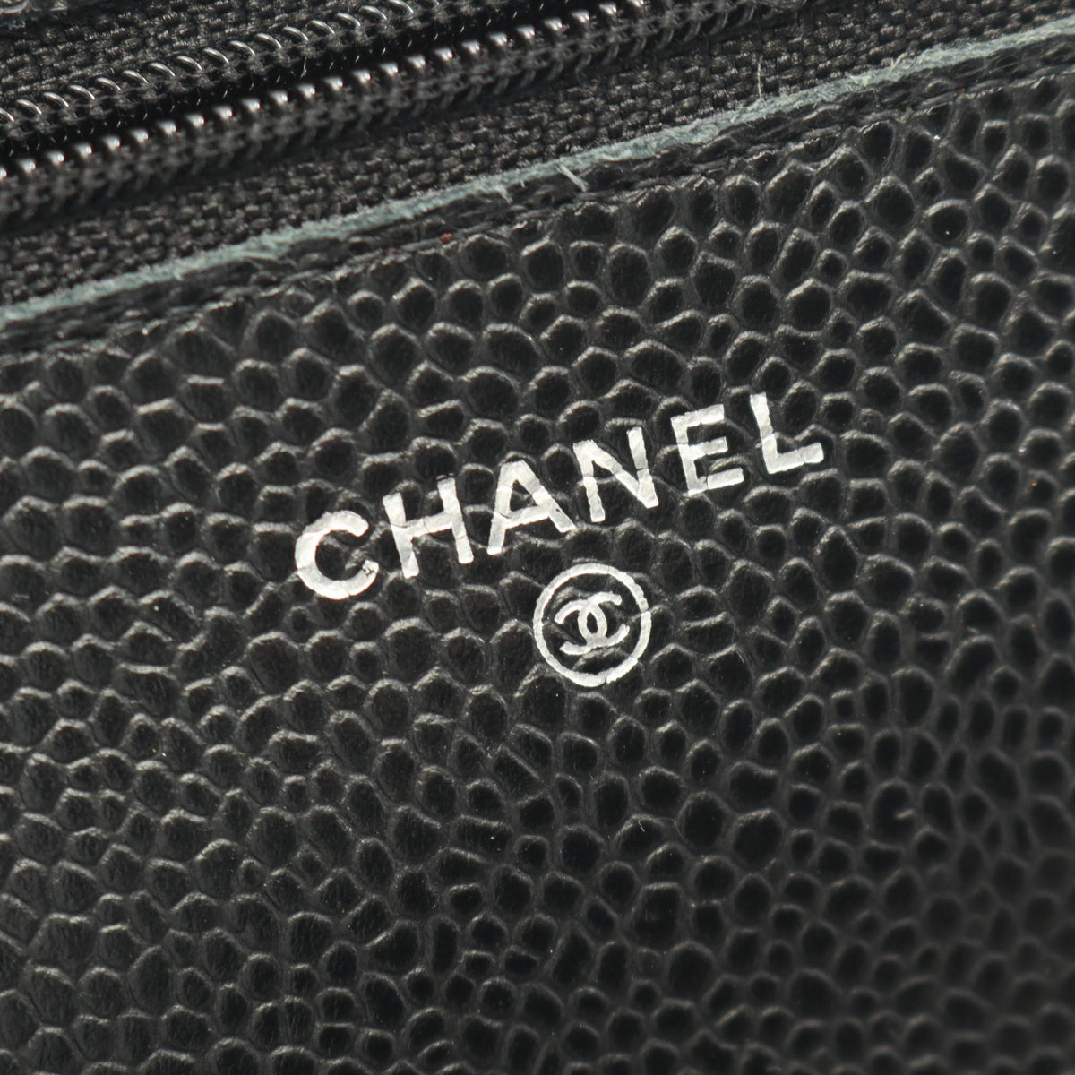 CHANEL Black Matelasse Grained Calfskin leather A33814 2106800639704
