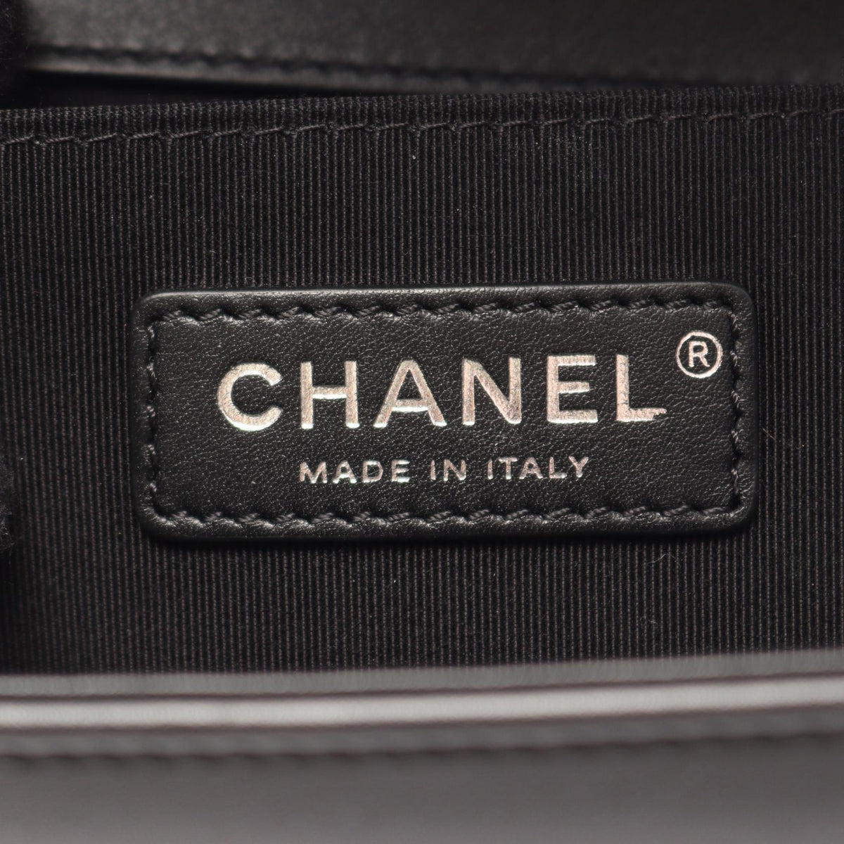 CHANEL Black Boy Chanel Antique Silver Hardware Lambskin (sheep leather) A67086 2106800639384