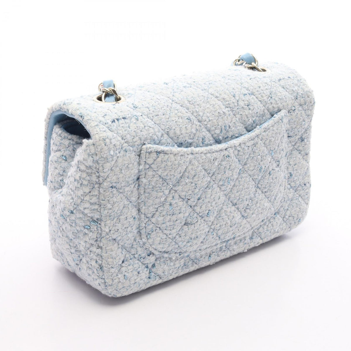 CHANEL Blue Mini Matelasse 20 Fabric A69900 2107601172087