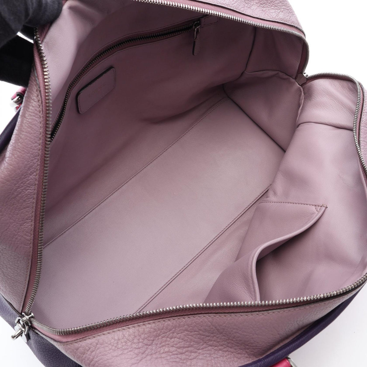 LOEWE Amazona 36 Handbag Purple/Pink leather 2101220103446