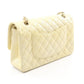 CHANEL Yellow Matelasse W-flap gradation leather A01112 2101220073633