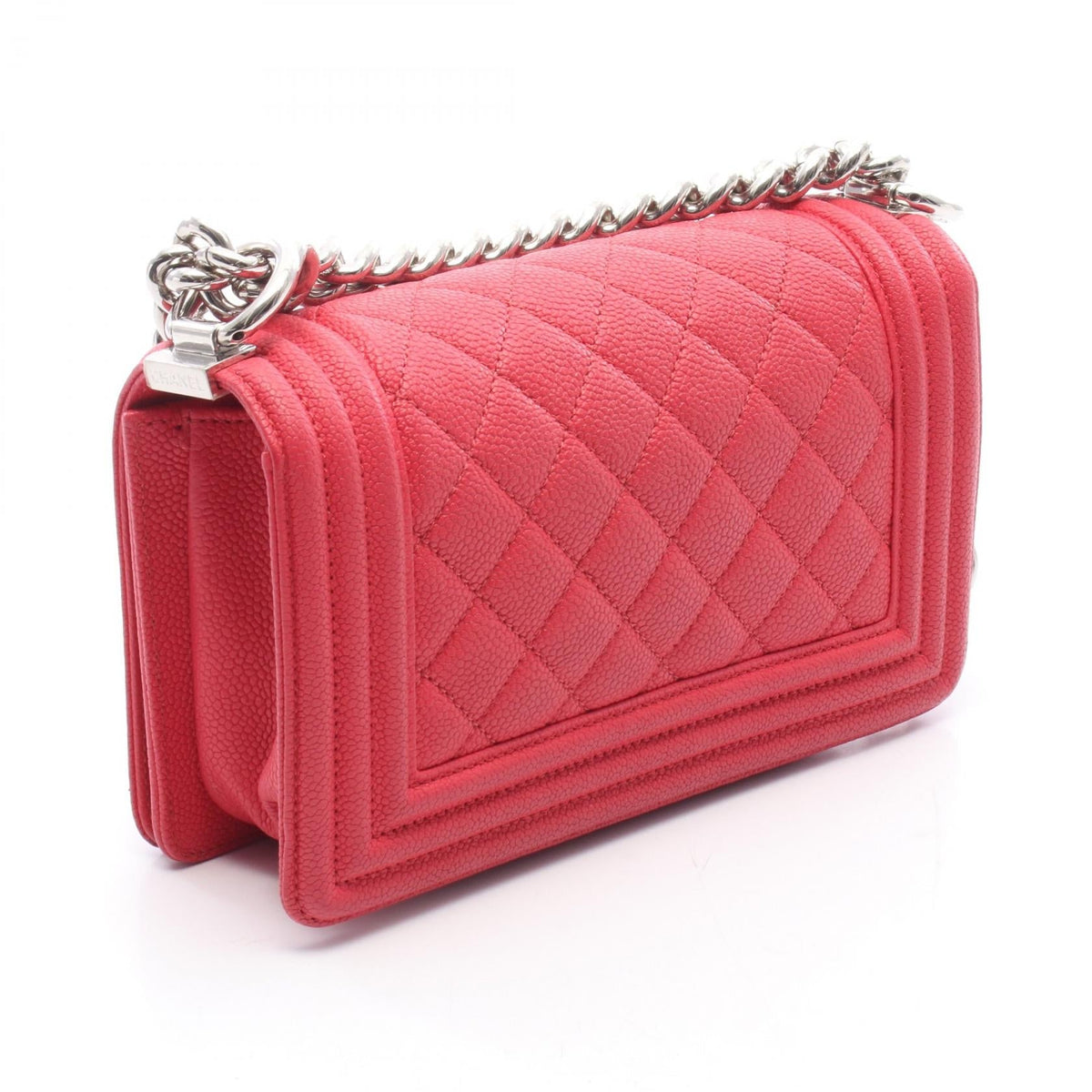 CHANEL Red Boy Chanel Small Grained Calfskin leather A67085 2104102529259