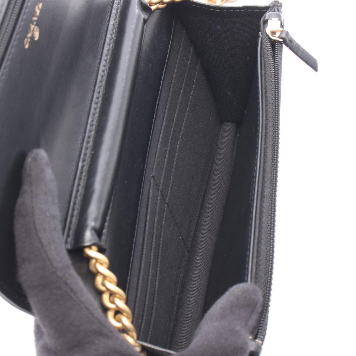CHANEL Black Boy Chanel Matelasse Grained Calfskin leather A81969 2104102529242