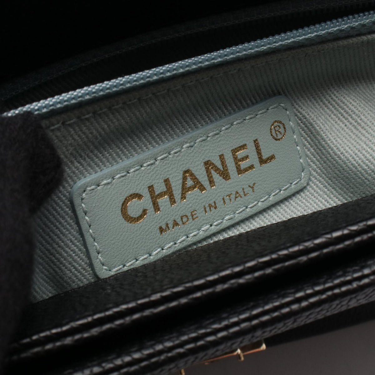 CHANEL Black Matelasse Half Coco Grained Calfskin leather 2104102529266