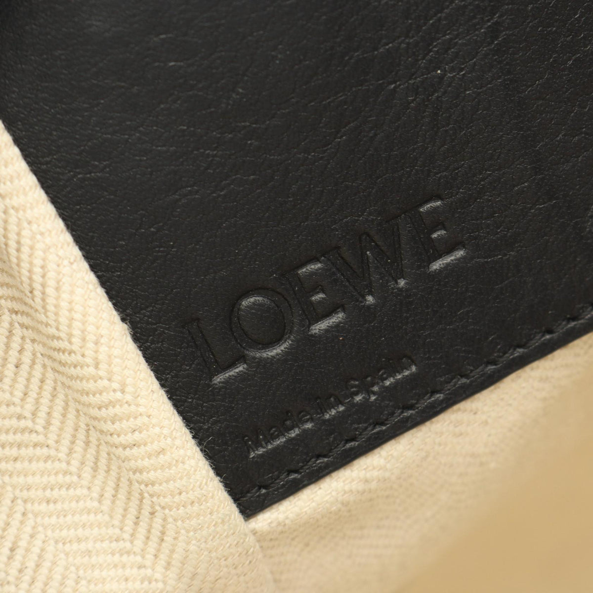 LOEWE HAMMOCK SMALL (2-Way Hammock) Handbag Brown/Gray/Black leather 2101220058890