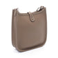 HERMES EvelyneTPM Shoulder BagEtoupe Grey Etoupe Grey Gray Taurillon Clemence Other Taurillon Clemence 2101220059323