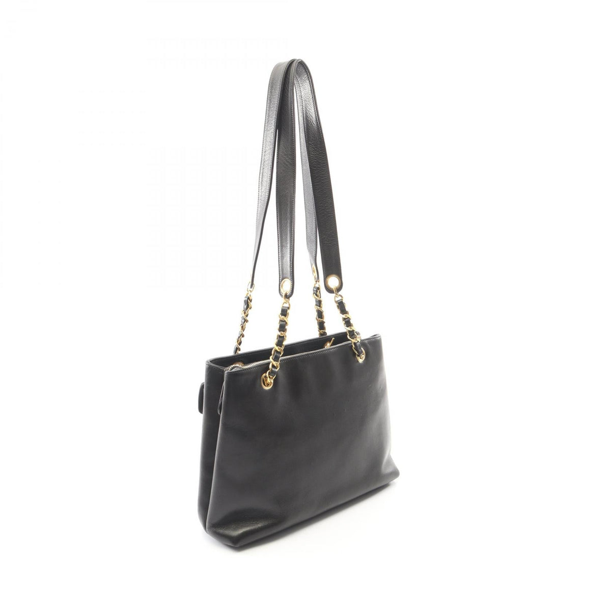 CHANEL Black COCO Mark Lambskin (sheep leather) 2101220059385