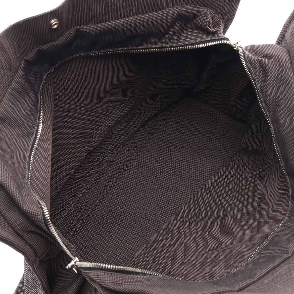 HERMES HerlineGM Tote Bag Gray canvas 2101220059620