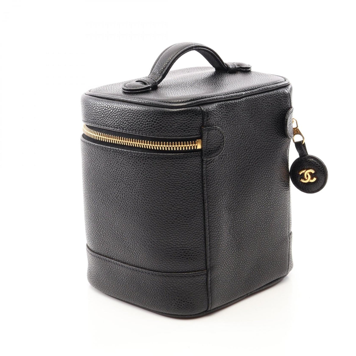 CHANEL Black COCO Mark Grained Calfskin leather 2101220059446