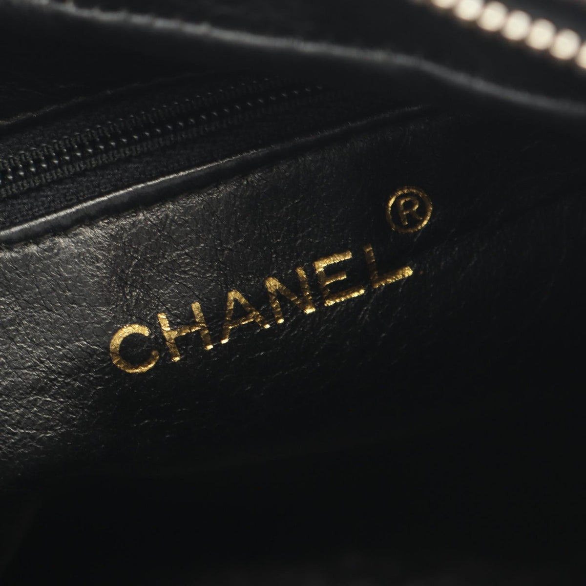 CHANEL Black COCO Mark Lambskin (sheep leather) 2101220058531