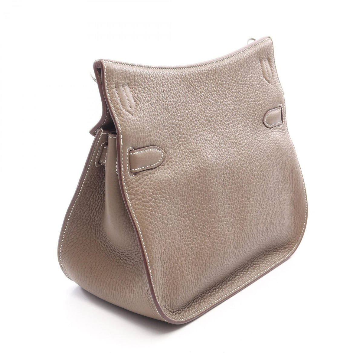 HERMES Jypsiere28 Shoulder BagEtoupe Grey Etoupe Grey Gray Taurillon Clemence leather Taurillon Clemence 2120900132439