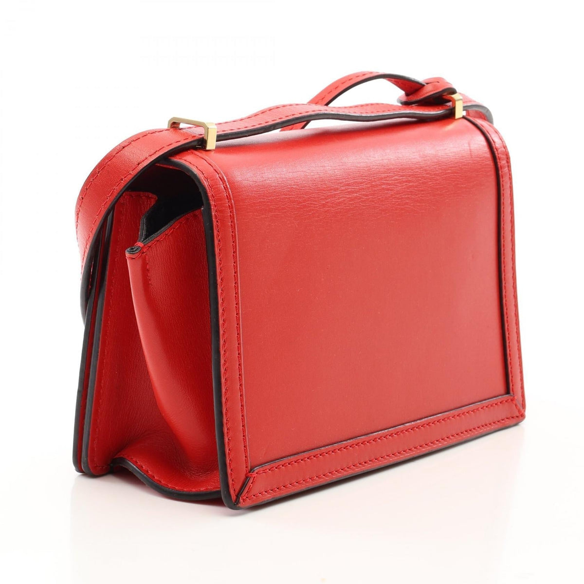 LOEWE Barcelona Shoulder Bag Shoulder Bag Red leather 2101220057428