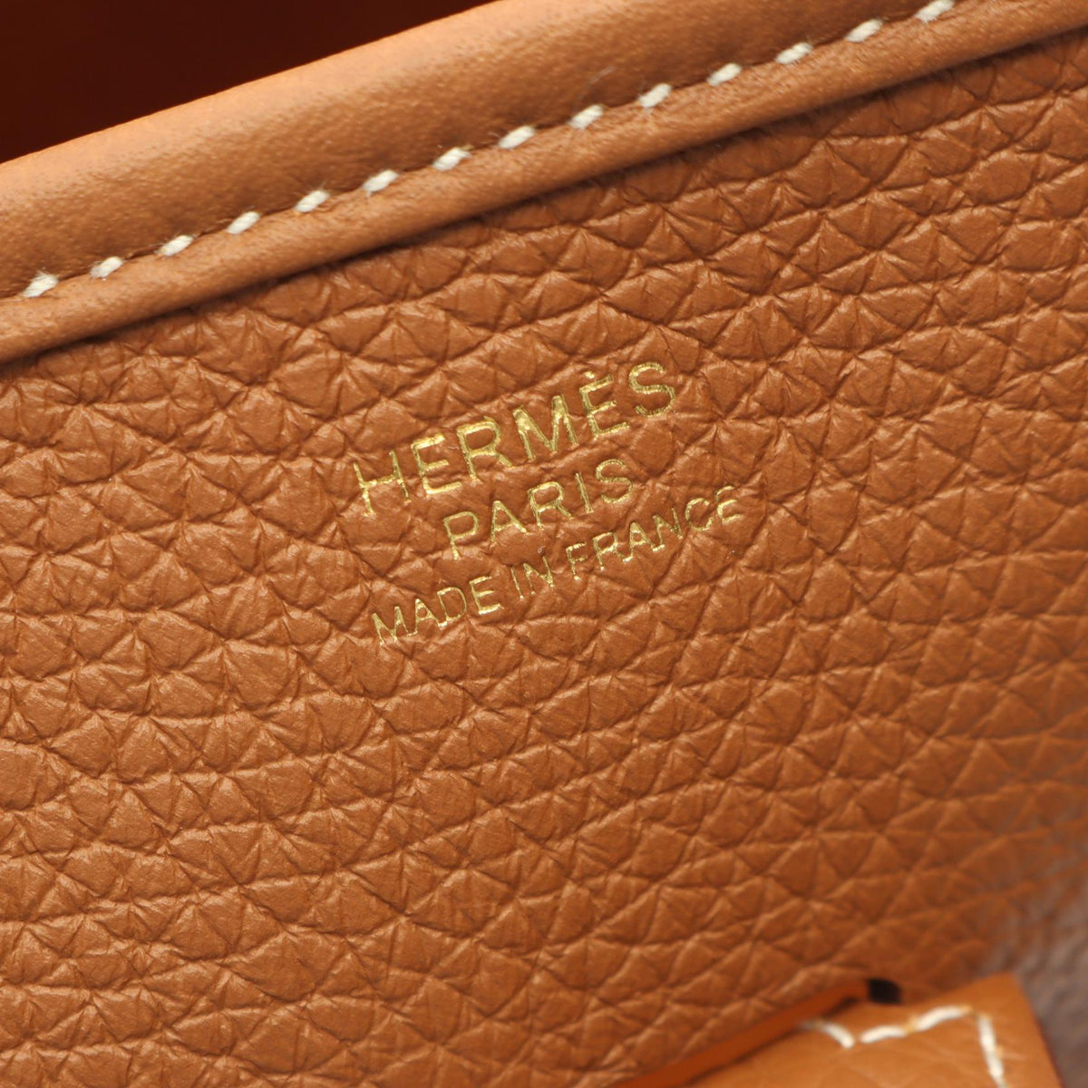 HERMES Evelyne 3 Troyes PM Shoulder BagGold Gold Brown Taurillon Clemence leather Taurillon Clemence 2101220057497