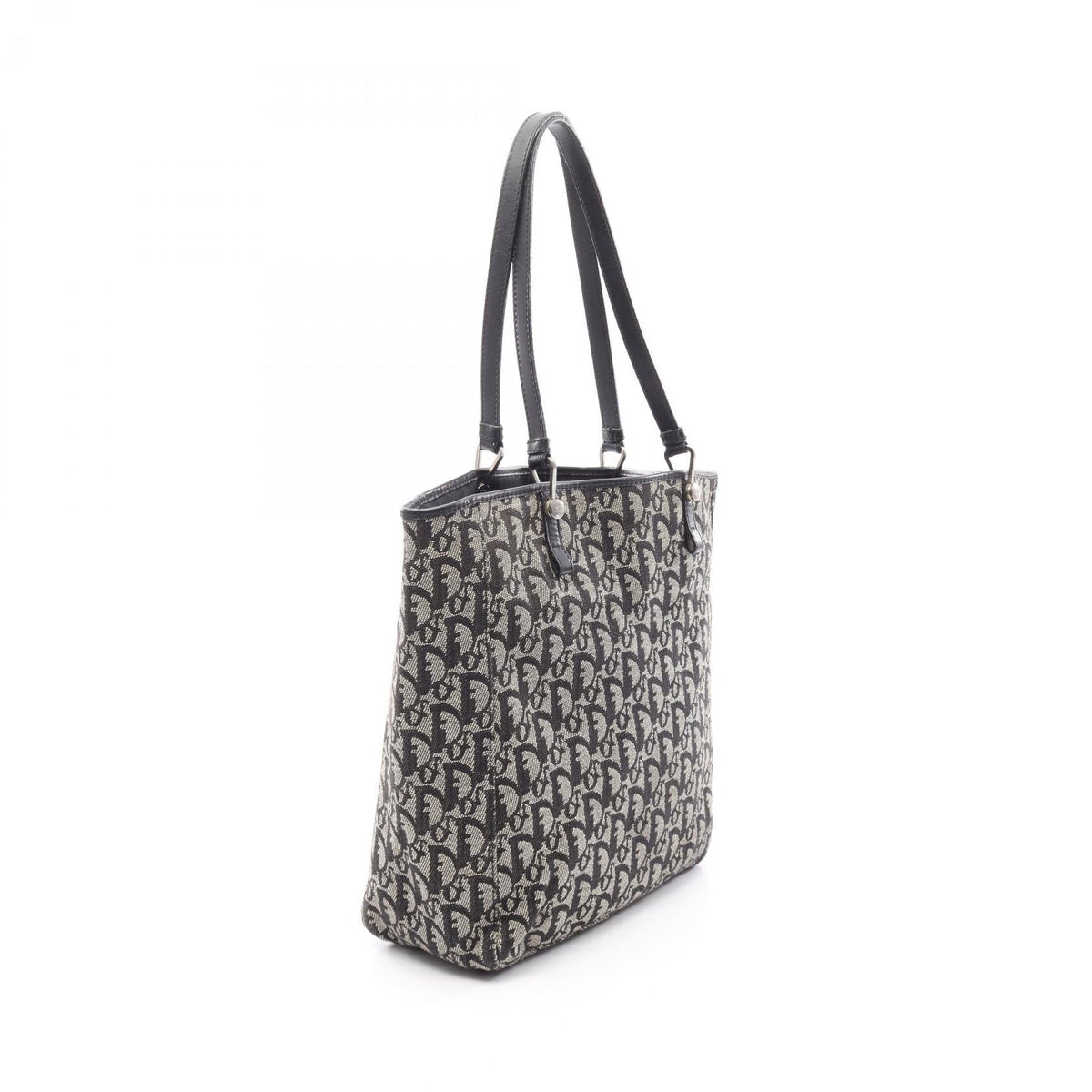 Dior Trotter Tote Bag Black/Beige canvas�leather 2101220057732