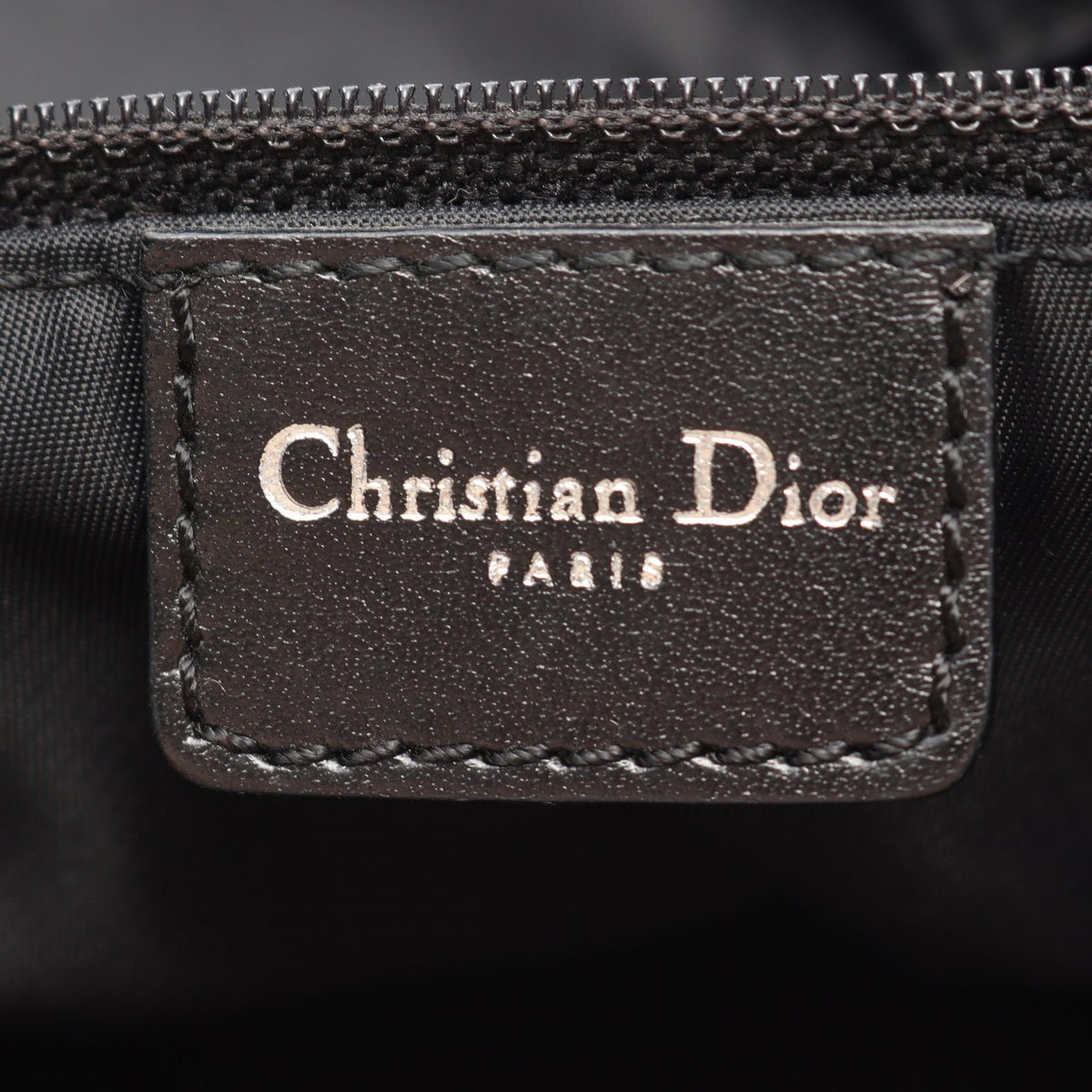 Dior Trotter Tote Bag Black/Beige canvas�leather 2101220057732