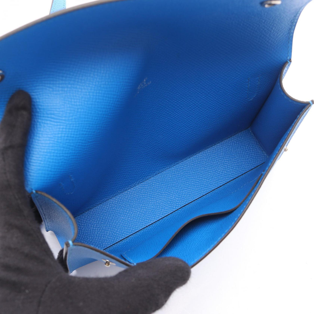 HERMES Hermes Snap To Go Shoulder BagBlue hydra Blue hydra Blue Epsom leather Epsom 2120800032365