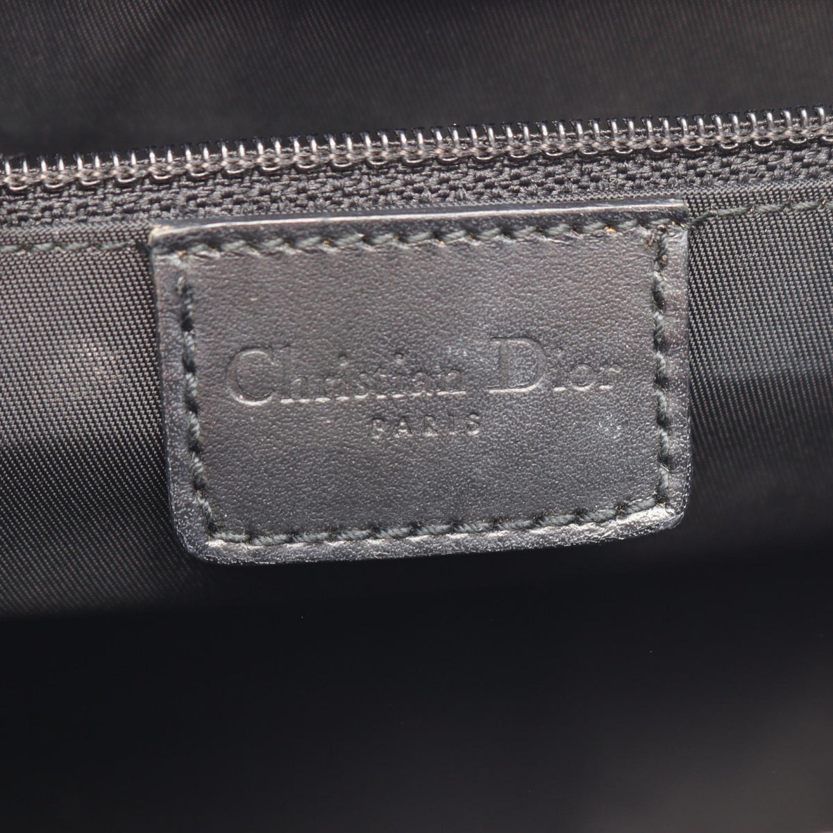 Dior street chic trotter Handbag Black canvas leather 2101220054793