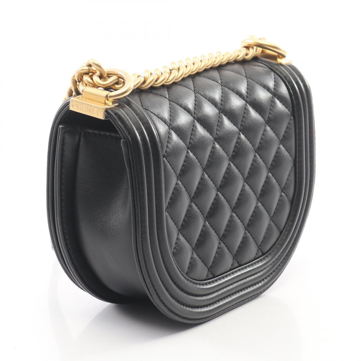 CHANEL Black Boy Chanel Small Lambskin (sheep leather) AS3350 2106800638332