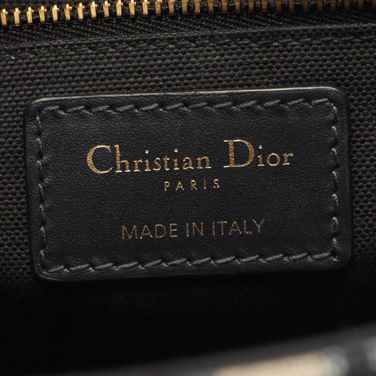 Dior 30 MONTAIGNE Oblique Jacquard Shoulder Bag Navy/Beige/Black canvas�leather M9203UTZQ 2106800638172