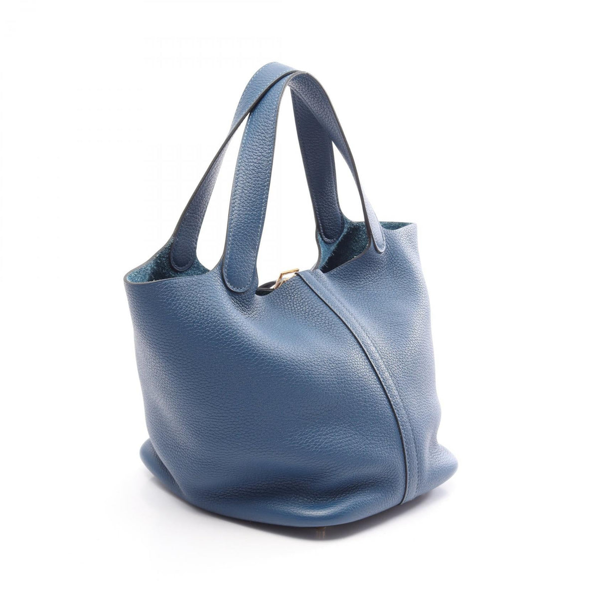 HERMES Picotin Lock MM HandbagBlue brighton Blue brighton Blue Taurillon Clemence leather Taurillon Clemence 2106800638271
