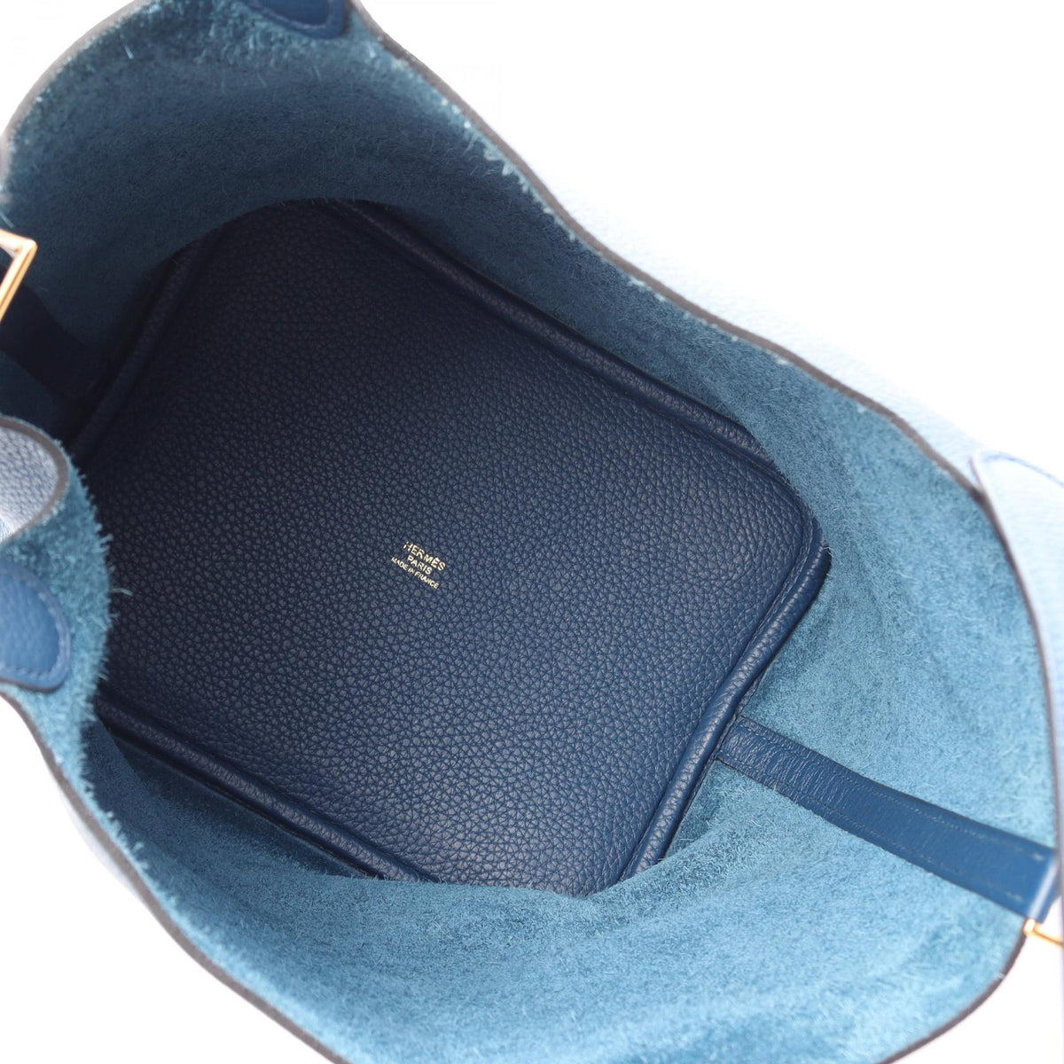 HERMES Picotin Lock MM HandbagBlue brighton Blue brighton Blue Taurillon Clemence leather Taurillon Clemence 2106800638271