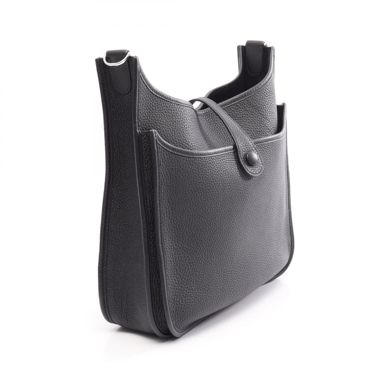 HERMES Evelyne 3 Troyes PM Shoulder Bag Black Taurillon Clemence leather Taurillon Clemence 2106800638257
