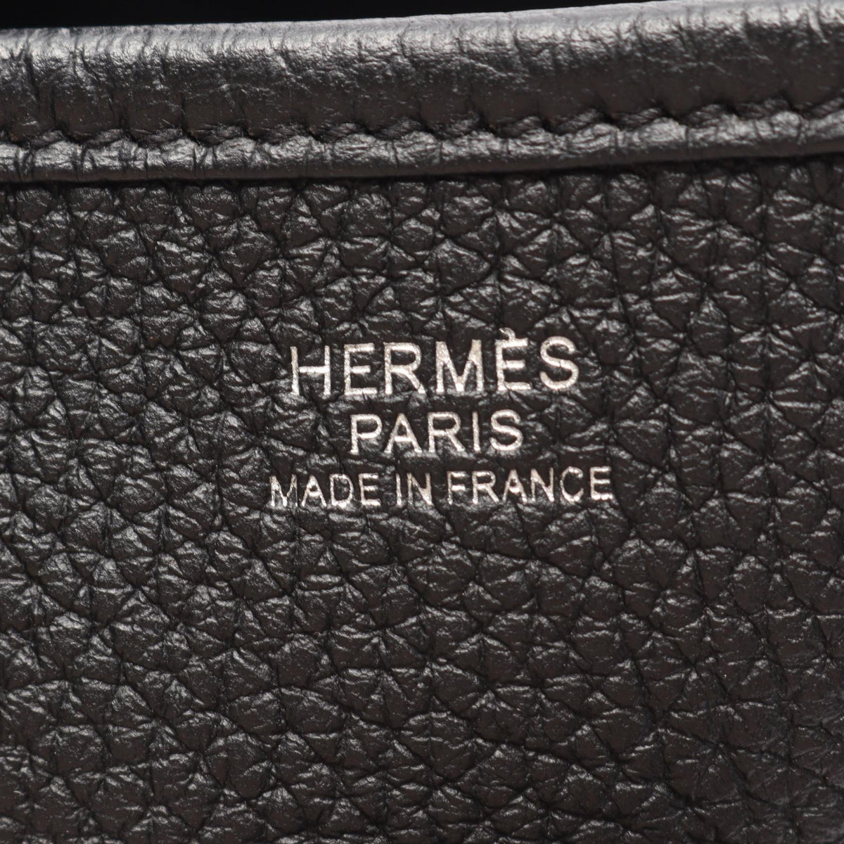 HERMES Evelyne 3 Troyes PM Shoulder Bag Black Taurillon Clemence leather Taurillon Clemence 2106800638257