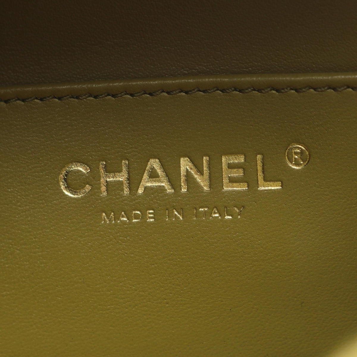 CHANEL Khaki Matelasse Mini Bowling Bag 2WAY Lambskin (sheep leather) AS4198 2106800638318