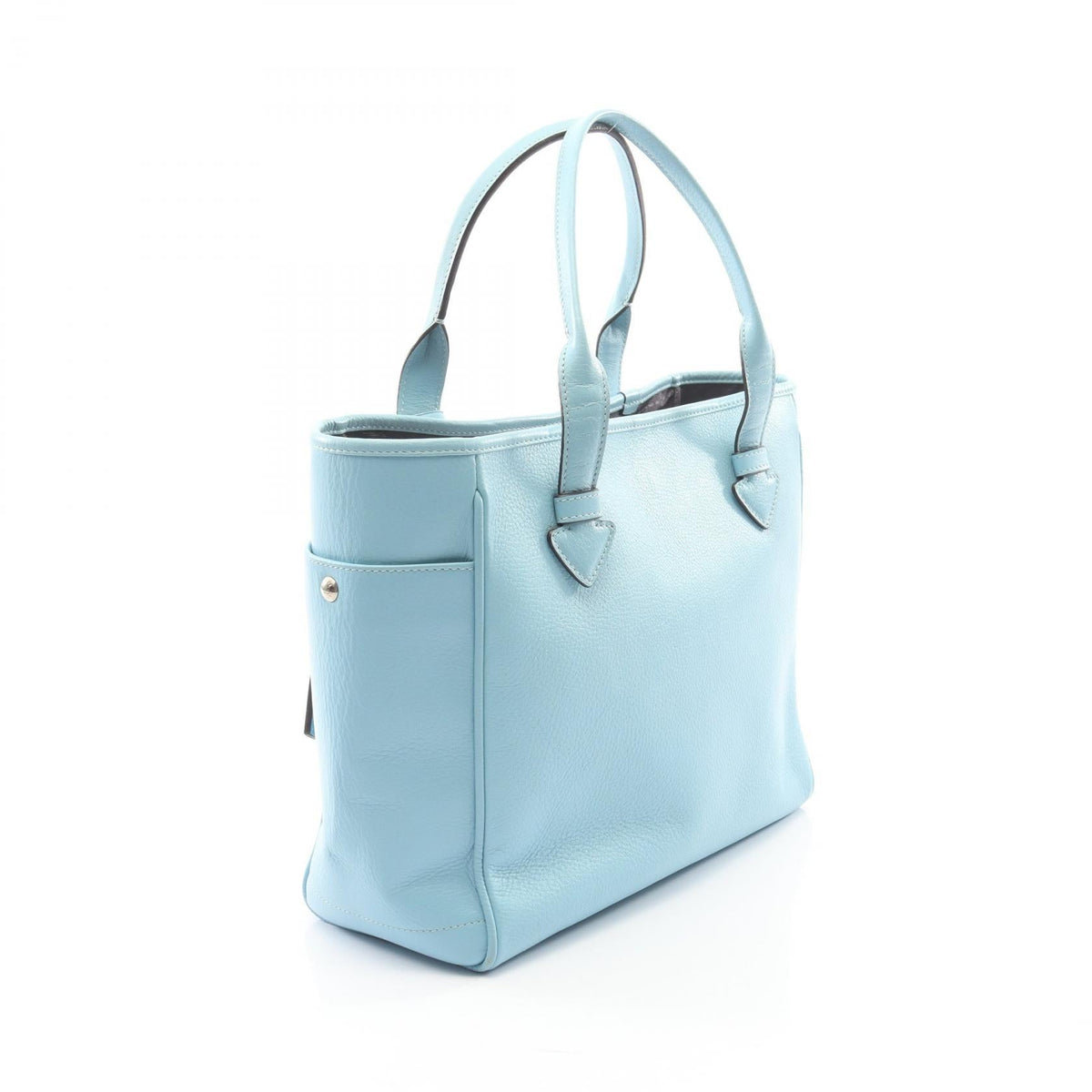LOEWE Heritage Tote Bag Blue leather 2101220051068