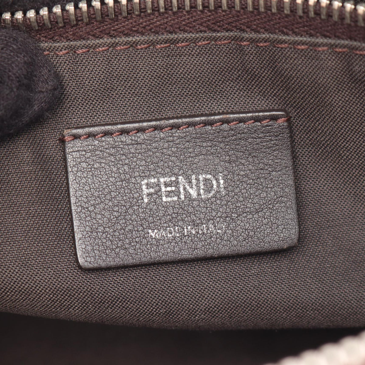 FENDI BY THE WAY MEDIUM (2-Way) Handbag Beige/Bordeaux leather 2101220051228