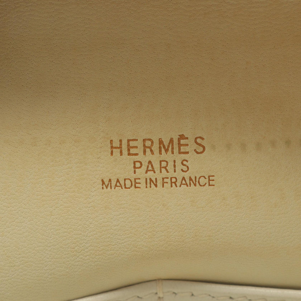 HERMES Plum 32 Bicolor HandbagPotiron orange Potiron orange White/Orange Taurillon Clemence leather Taurillon Clemence 2101220051426