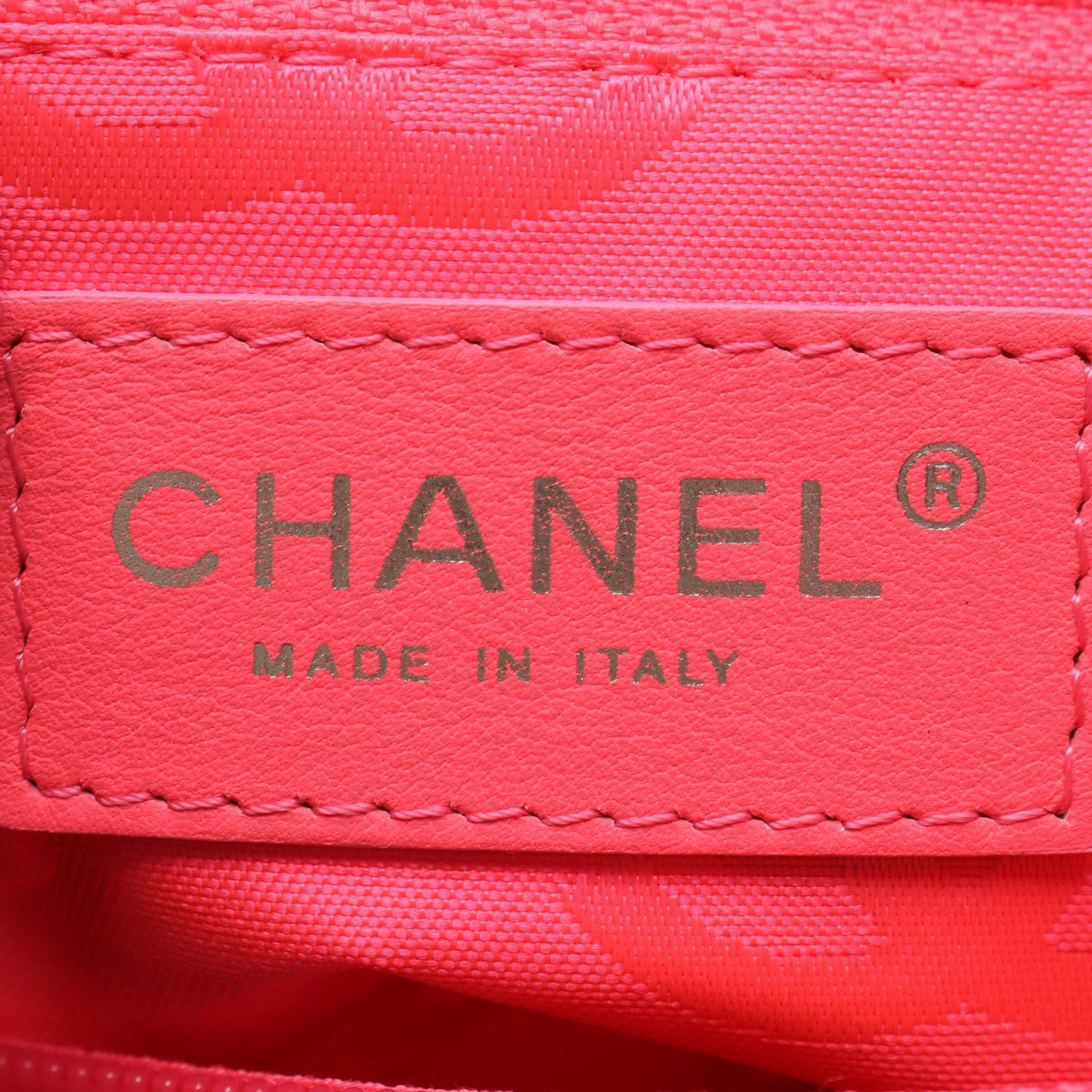 CHANEL Black Cambon Line Large leather�Patent leather A25169 2101220045128