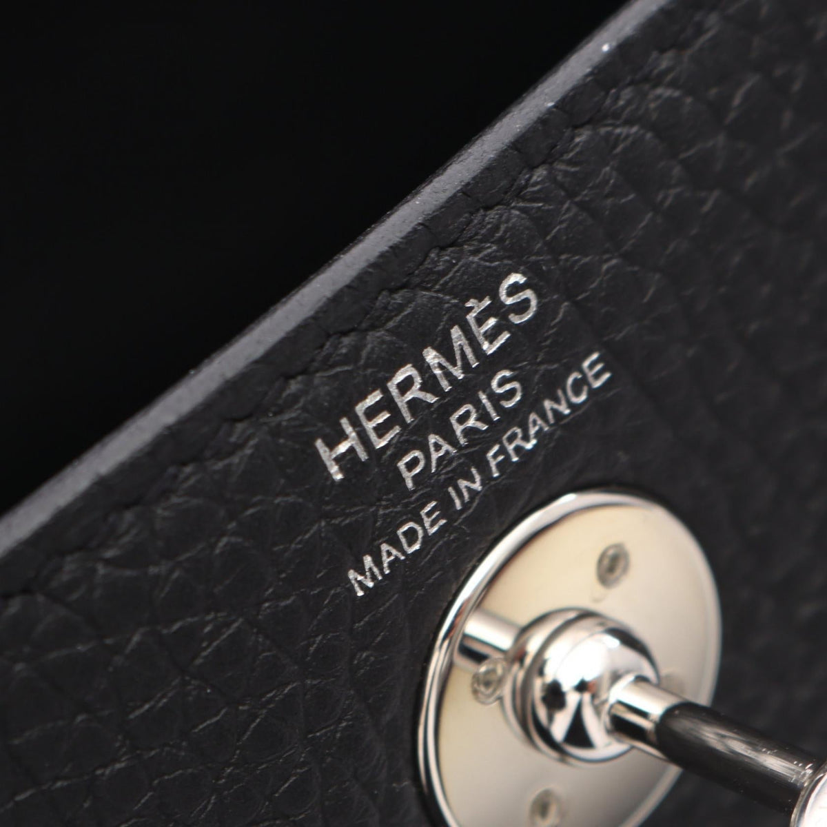 HERMES Lindy Mini Shoulder Bag Black Taurillon Clemence leather Taurillon Clemence 2101220045203