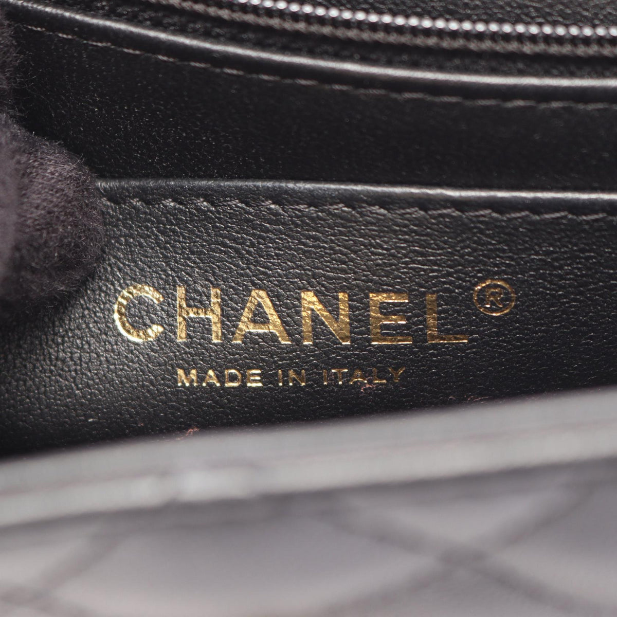 CHANEL Black Mini Matelasse Lambskin (sheep leather) A35200 2120300056076