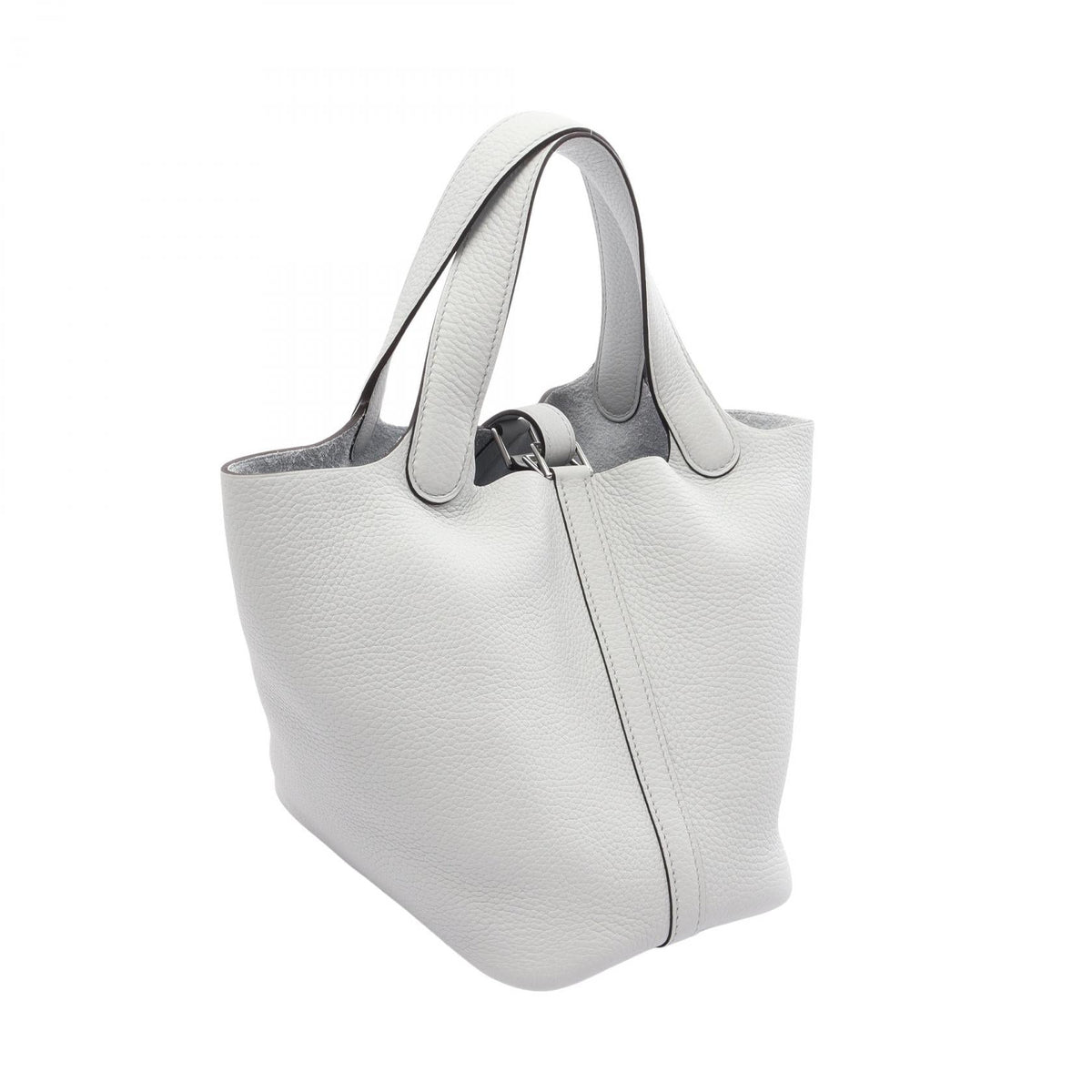 HERMES Picotin Lock PM HandbagBlue pale Blue pale Blue Taurillon Clemence leather Taurillon Clemence 2104102526616