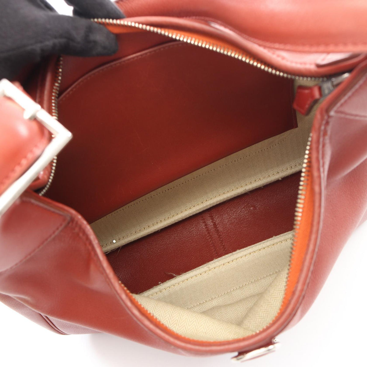 HERMES Trim 31 Rouge H Shoulder Bag Bordeaux Taurillon Clemence Other Taurillon Clemence 2101220043926