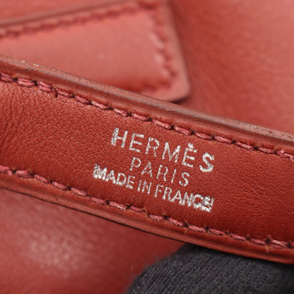 HERMES Trim 31 Rouge H Shoulder Bag Bordeaux Taurillon Clemence Other Taurillon Clemence 2101220043926