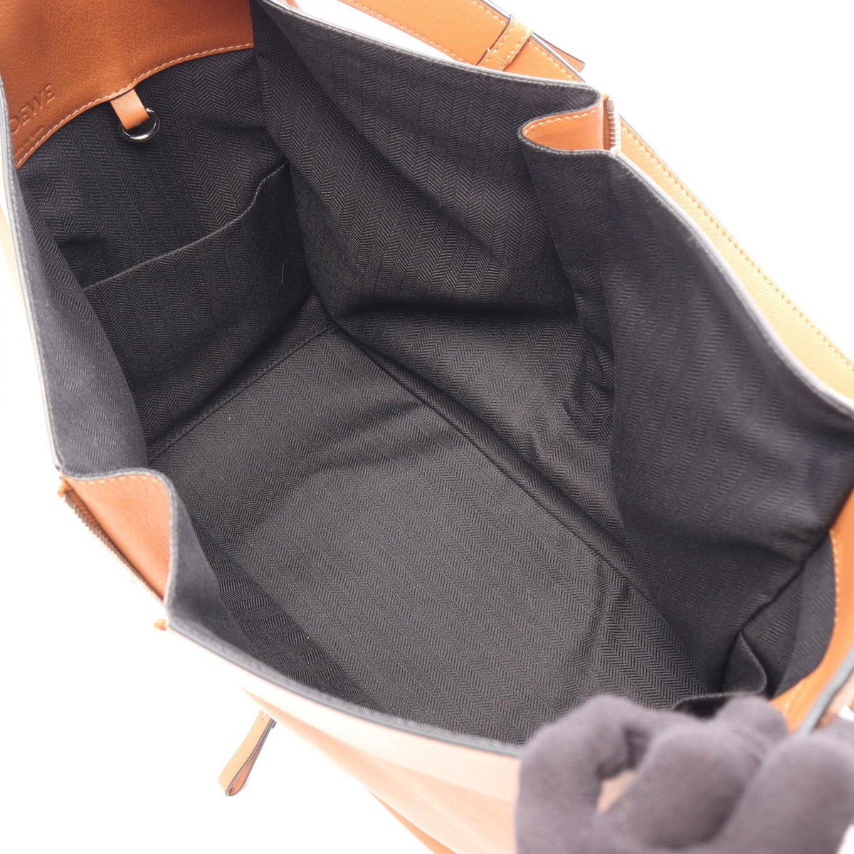 LOEWE Hammock Medium 2WAY Handbag Brown leather 2101220044244