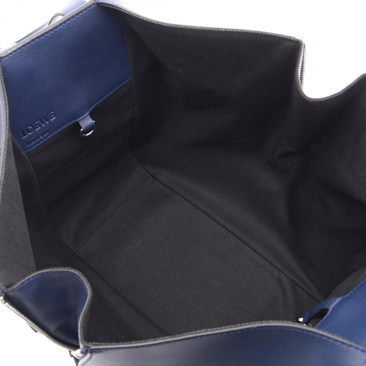 LOEWE HAMMOCK SMALL (2-Way Hammock) Handbag Blue leather 387 30 S35 2101220043209