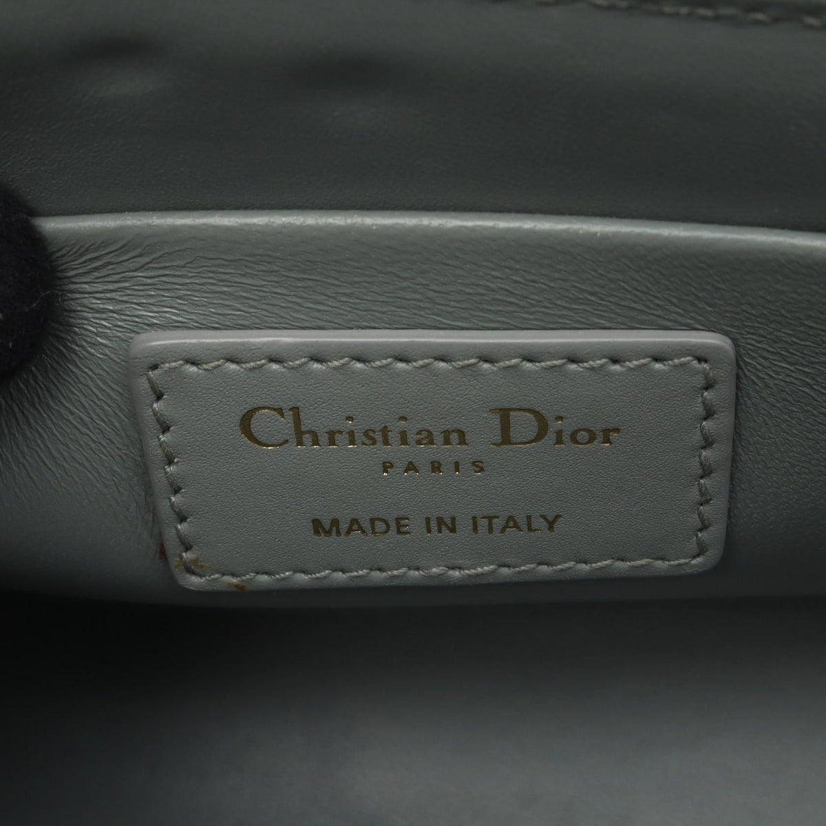Dior 30 MONTAIGNE Box Shoulder Bag Gray leather 2101220043322